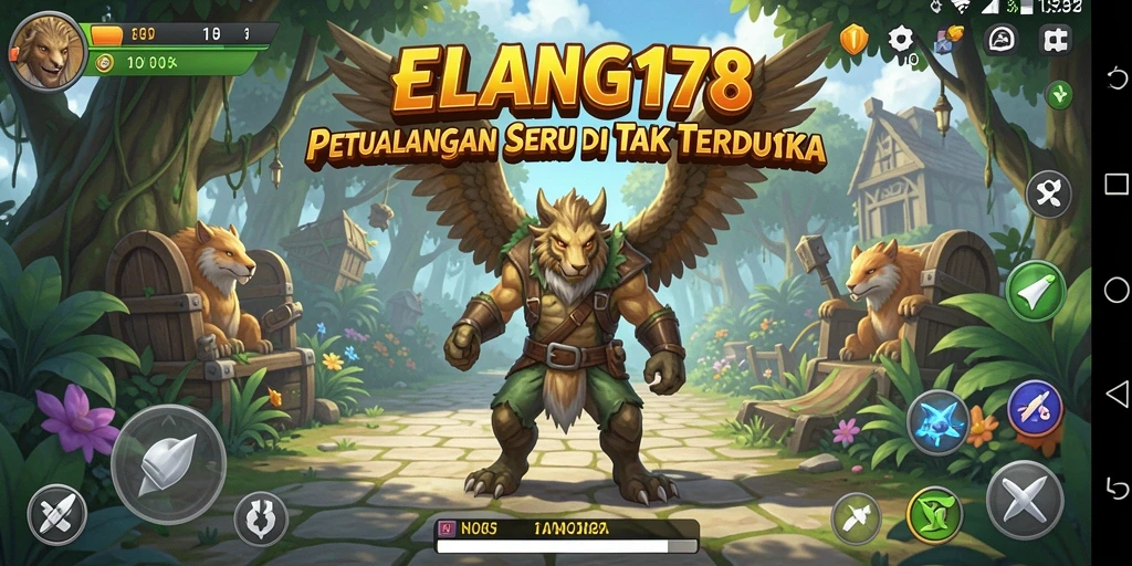 Tampilan gameplay seru dalam ELANG178 dengan petualangan yang menantang.