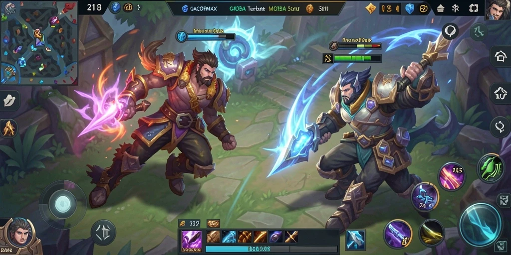 Gameplay seru GACORMAX dengan karakter yang dinamis.