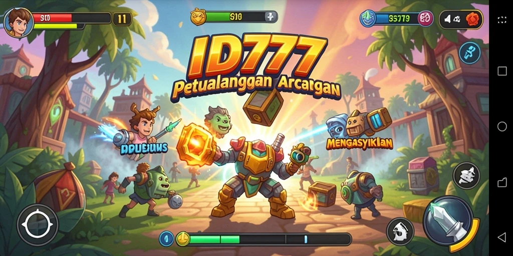 Tampilan gameplay seru dalam ID777 yang membuat ketagihan.