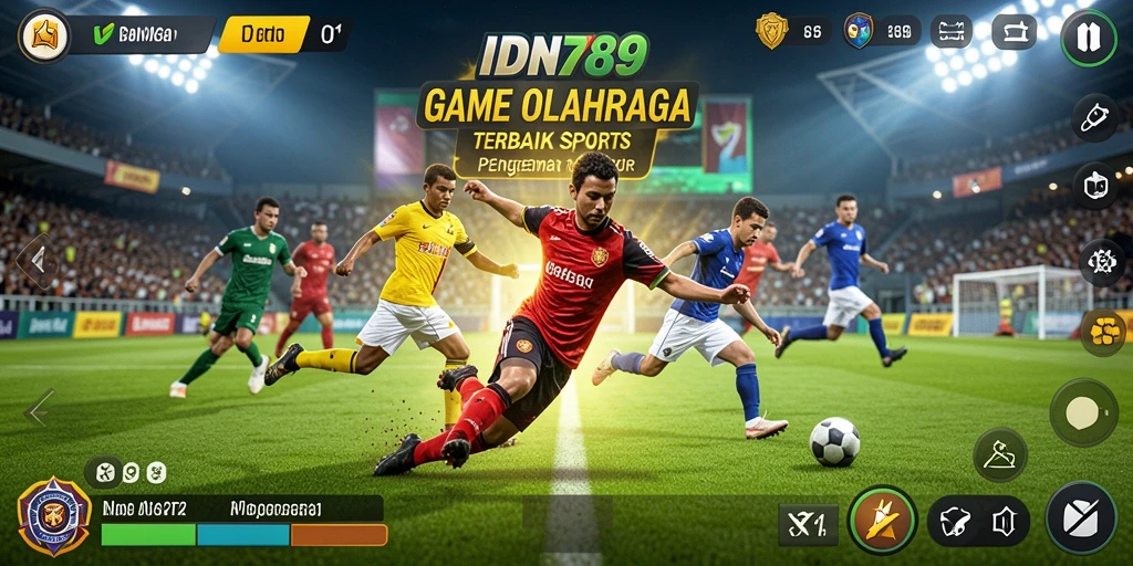Tampilan gameplay yang realistis dan mengasyikkan dari IDN789.