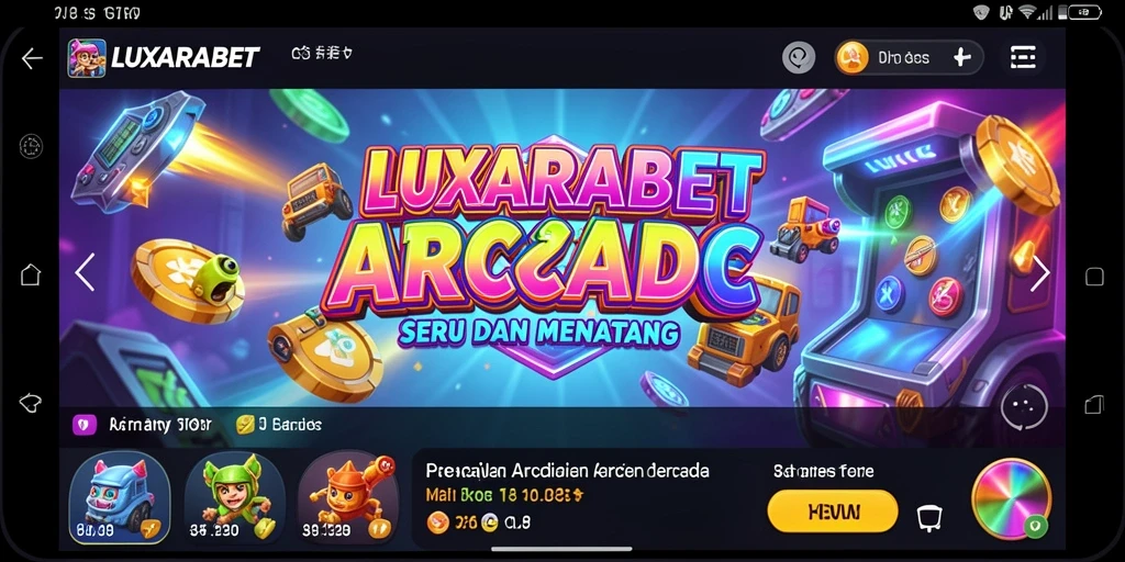 Tampilan gameplay LUXARABET yang seru dan penuh aksi.