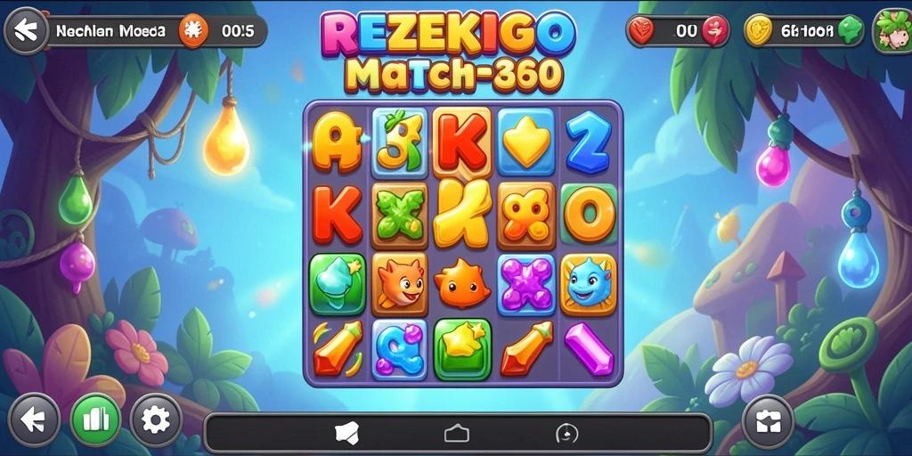 Tangkapan layar gameplay yang menarik dari REZEKIGO.