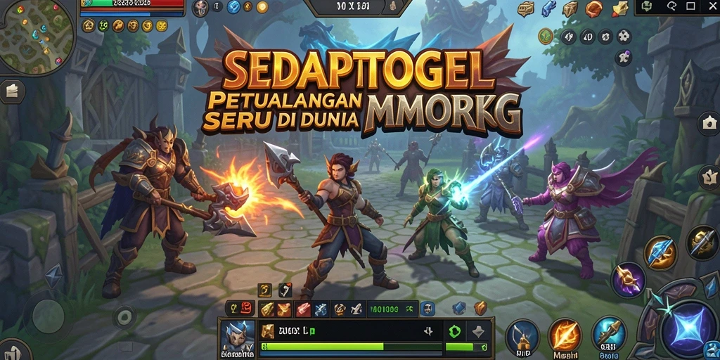 Tampilan gameplay seru di SEDAPTOGEL dengan aksi pertarungan yang mendebarkan.